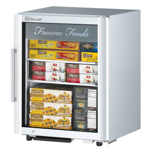 083-TGF5SDNW 25" Countertop Freezer w/ Front Access - Swing Door, White, 115v