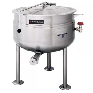 109-KDL80 80 gal Steam Kettle - Stationary, 2/3 Jacket, Direct Steam 