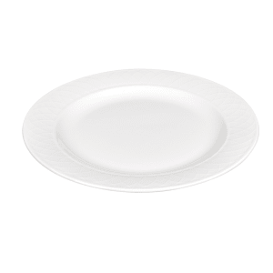 893-APREEP111 11 3/4" Round Alchemy® Jardin Plate - Ceramic, White