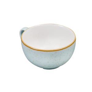 893-SDESCB201 8 oz Stonecast Cappuccino Cup - Ceramic, Duck Egg Blue