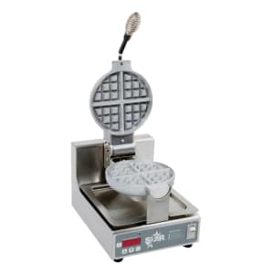 062-SWBB240 Single Classic Belgian Waffle Maker w/ Aluminum Grids, 912W