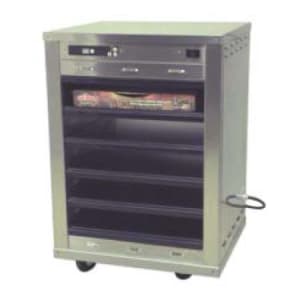 503-DF18185 Half Height Pass Thru Pizza Holding Cabinet w/ (5) Pizza Box Capacity, 120v