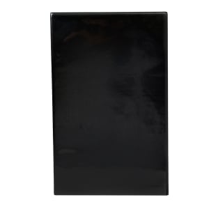 287-TMB1P2V517BLACK Double Sided Tuscan Menu Board w/ Vinyl Pockets, 11" x 17", Black 