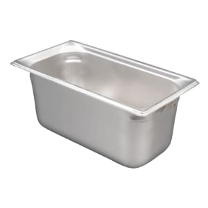 175-90362 Super Pan 3® Third Size Steam Pan - Stainless Steel