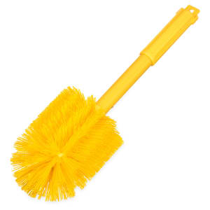 028-40010C04 16" Sparta® Multi-Purpose Brush w/ Polyester Bristles - Plastic, Yellow