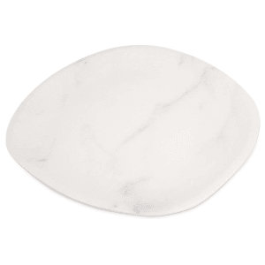 028-5310237 13" Oblong Ridge Platter - Melamine, Marble