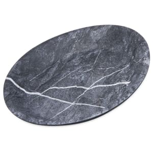 028-5310172 10" Oblong Melamine Dinner Plate, Soapstone