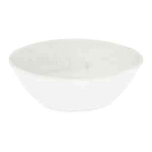 028-5310837 22 oz Round Melamine Bowl, White Marble
