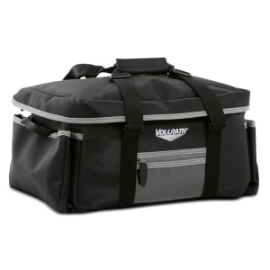 175-VCBL300 Catering Bag w/ Removable Liner - 23" x 15" x 14", Black