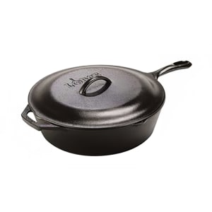 FINEX DL5-10001 5 Qt. Octagonal Pre-Seasoned Cast Iron Dutch Oven with  Speed Cool Spring Handles