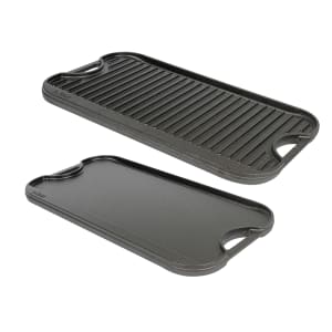 Lodge LDP3 Double Play Grill Cast-Iron Griddle