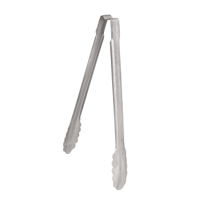 175-4781210 12"L Stainless Steel Utility Tongs