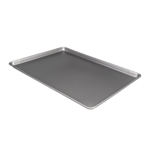 6-Pack) 1/8 Size Aluminum Bun Sheet Baking Pan Serving Tray 6 1/2 x 9 1/2  NEW