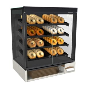 529-CSC3223 31" Countertop Non-Refrigerated Display Case w/ Swinging Doors, 110-120v