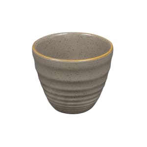893-SPGSRPCM1 10 oz Stonecast Ripple Chip Mug - Ceramic, Peppercorn Grey