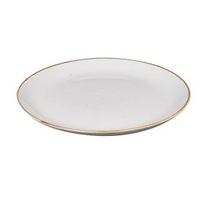 893-SWHSEV111 11 1/4" Round Stonecast Plate - Ceramic, Barley White