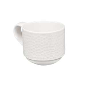 893-WHISISC81 8 oz Stackable Cup - China, White