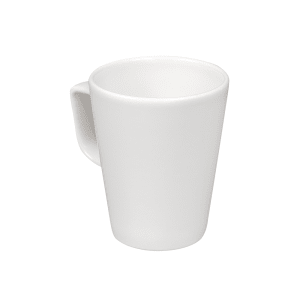893-WHML101 10 oz Beverage Cafv© Latte Mug - Ceramic, White