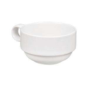 893-WHVC201 7 oz Profile Cup - Ceramic, White