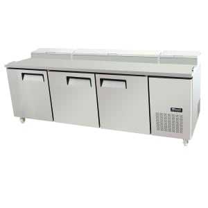 338-CPP93HC 93" Pizza Prep Table w/ Refrigerated Base, 115v