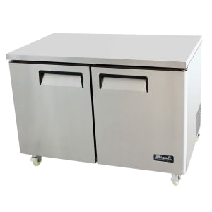 338-CU48RHC 48 1/5" W Undercounter Refrigerator w/ (2) Sections & (2) Doors, 115v