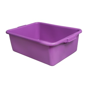 175-1527C80 Food Storage Box - 20" x 15" x 7", Polypropylene, Purple