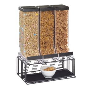 151-410813 Countertop Cereal Dispenser, (3) 9 4/5 liter Hoppers