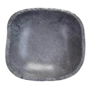 701-M1092RCCO 63 oz Rectangular Melamine Serving Bowl, Coal