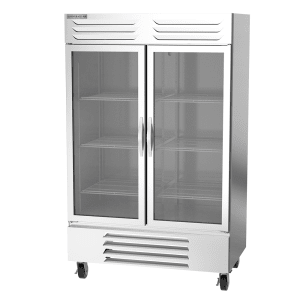 118-FB49HC1G 52" Two Section Reach In Freezer, (2) Glass Doors, 115v