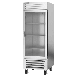 118-RB27HC1G 30" One Section Reach In Refrigerator, (1) Right Hinge Glass Door, 115v