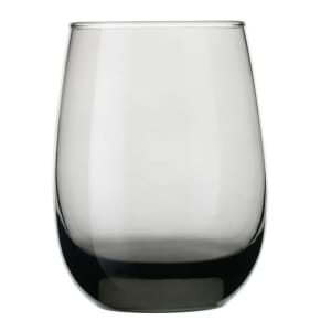 634-231SM 15 1/4 oz Stemless Wine Glass, Moonstone Gray
