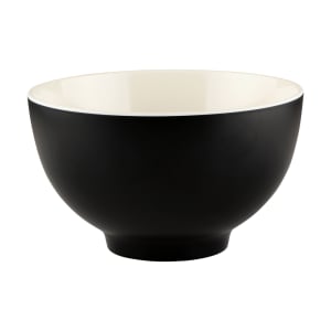 701-JW32TES 32 oz Round Melamine Bowl, Ebony/Sand
