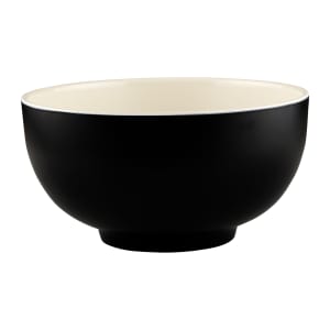 701-JW542TES 48 oz Round Melamine Bowl, Ebony/Sand