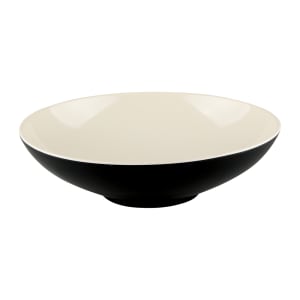 701-JW92TES 44 oz Round Melamine Bowl, Ebony/Sand