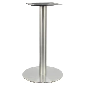 628-SS1417D 28 3/4" Dining Height Table Base - Indoor/Outdoor, Stainless