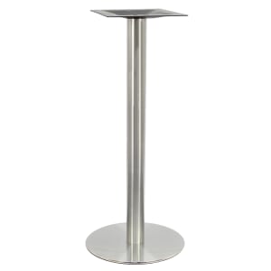 628-SS1417H 40 3/4" Bar Height Table Base - Indoor/Outdoor, Stainless
