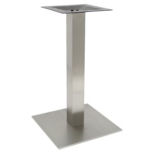 628-SS0517D 28 3/4" Dining Height Table Base - Indoor/Outdoor, Stainless
