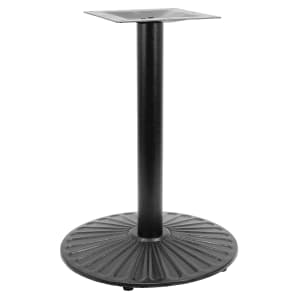 628-Z1422D 22" Base - Indoor/Outdoor, Dining Height, Cast Iron