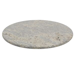 628-G20836RD 36" Round Granite Table Top - Indoor/Outdoor, Kashmir White