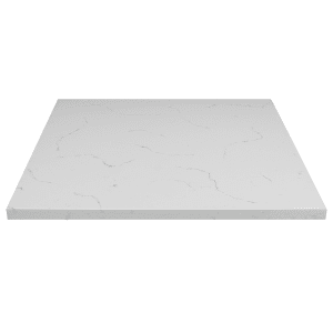 628-Q40136X36 36" Square Quartz Table Top - Indoor/Outdoor, Carrera White