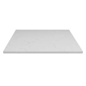 628-Q40130X60 30" x 60" Rectangular Quartz Table Top - Indoor/Outdoor, Carrera White