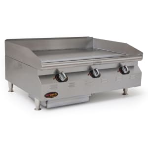 241-CLEGD36240 36" Electric Griddle w/ Thermostatic Controls - 3/4" Steel Plate, 240v/1ph