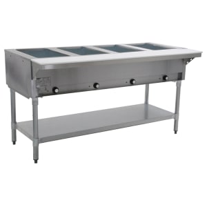 241-DHT4120 63 1/2" Hot Food Table w/ (4) Wells & Cutting Board, 120v