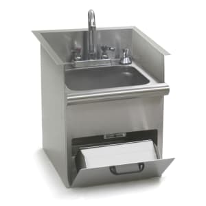 241-HWBE (1) Compartment Drop-in Sink - 9 1/4" x 11 1/2", Drain Included