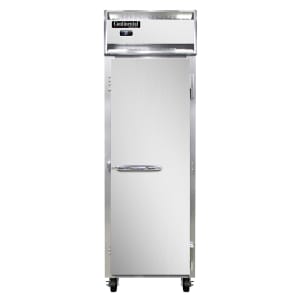 160-1RNLH 26" One Section Reach In Refrigerator, (1) Left Hinge Solid Door, 115v