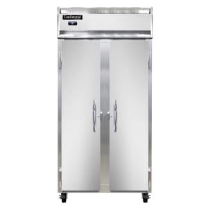 160-2RSEN 36 1/4" Two Section Reach In Refrigerator, (2) Left/Right Hinge Solid Doors, 115v