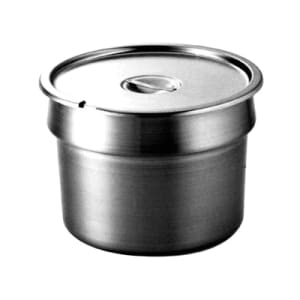 439-20908 11 qt Round Inset w/ Slotted Lid