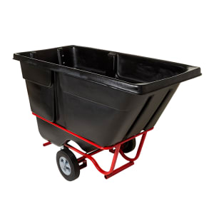 007-FG131542BLA 1 cu yd Trash Cart w/ 1250 lb Capacity, Black