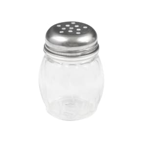 166-LX306 Cheese Shaker w/ 6 oz Capacity & Top, Stainless