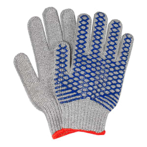 752-CLRZSCGLSM Small Cut Resistant Glove - Blended Material, Gray w/ Red Wrist Band